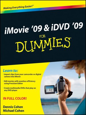 cover image of iMovie '09 & iDVD '09 For Dummies